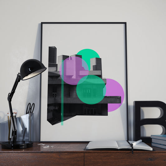 Abstract Architecture Print