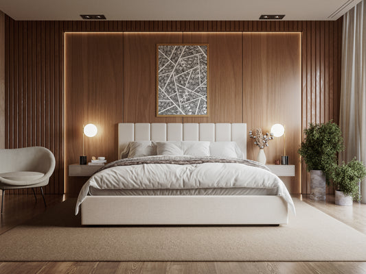 Hand-Drawn Geometric Print: Black and White Abstract Doodle Art