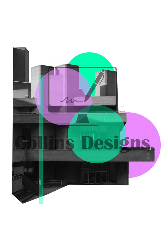 Abstract Architecture Print