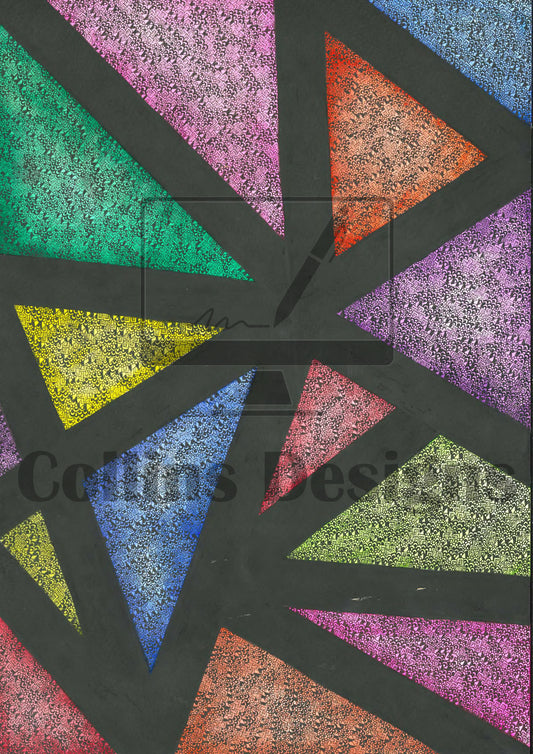 Geometric Doodle Art Print